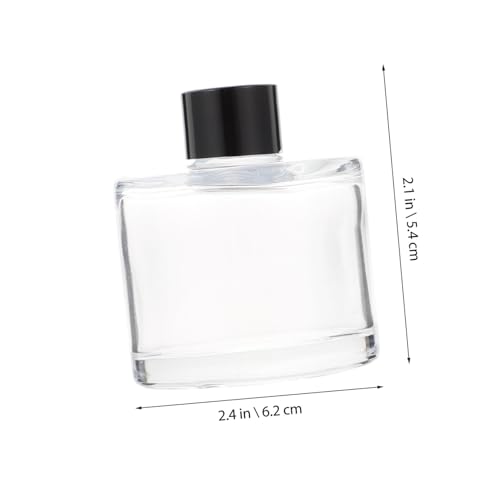 Set de botellas difusoras de aromaterapia 50ml con varillas negras 18cm miniatura 2