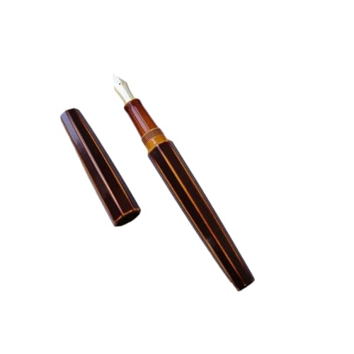 Stylo-plume fait à la main en ébonite laquée : fini les fuites avec la plume Bock F