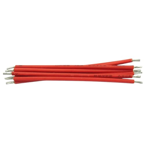 5Cm 24Awg Yellow-200Pcs Wire Jumper Welding Wire Electronic Connecting Wire Double-Ended Tinned 5/0.8 22/24Awg 50/150Mm New 2025 High for Reliable Electronic Component, Precision, Stable Performance