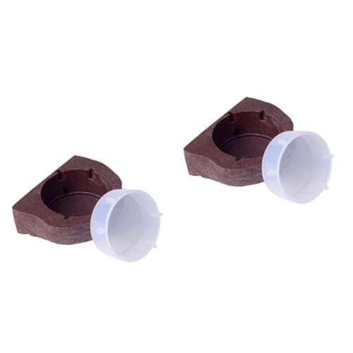 Sosoport 2St pet Supplies haustierbedarf stifthalter magnetisch futterstationen fã¼r eichhã¶rnchen Reptilienfutter Terrarienzubehör Wassernapf schleichtiere kriechen Fressnapf baumbewohnend