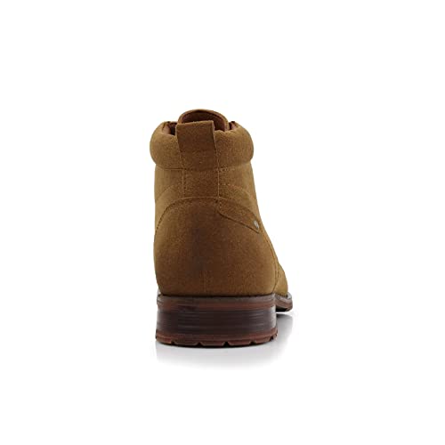 Image of Ferro Aldo Men's Ankle Boots | Lace-Up Cap Toe Chukka Style Dress Boot | Casual Fashion for Work