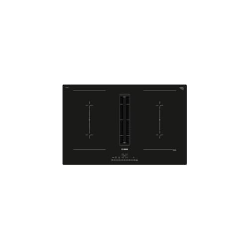 Bosch PVQ811F15E, Placa de inducción con campana extractora integrada Serie 6, Black