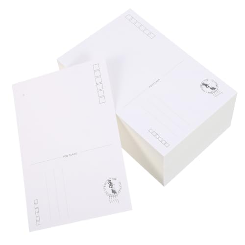Cartes postales vierges blanches format standard 10x15 pour création artistique et impression