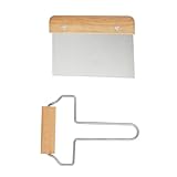 Photo Gallery lifkome 2 pezzi tagliapasta in acciaio con manico in legno per impasti non-stick spatola da forno ergonomica per pasta e impasti strumenti pratici per decorazione torte e cucina Photo Gallery lifkome 2 pezzi tagliapasta in acciaio con manico in legno per impasti non-stick spatola da forno ergonomica per pasta e impasti strumenti pratici per decorazione torte e cucina