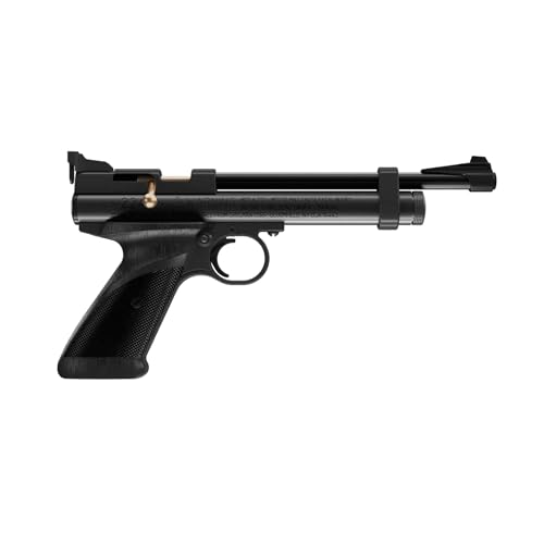 Crosman 2240 .22-Caliber Bolt Action Single-Shot CO2-Powered Air Pistol,Black