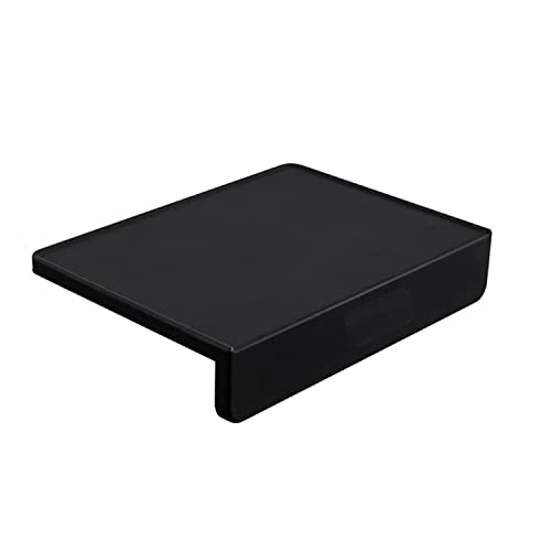 Belinlen Food Grade Silicone Rubber Coffee Espresso Tamping Mat with Corner Edge (Black, 8 inch x 5.8 inch)