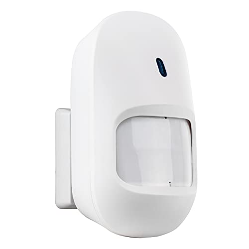 Preisvergleich Produktbild REV 0088250103 G-Homa Funk Bewegungsmelder, Einbruchschutz - Meldung akustisch 80dB beziehungsweise App weltweit, weiss