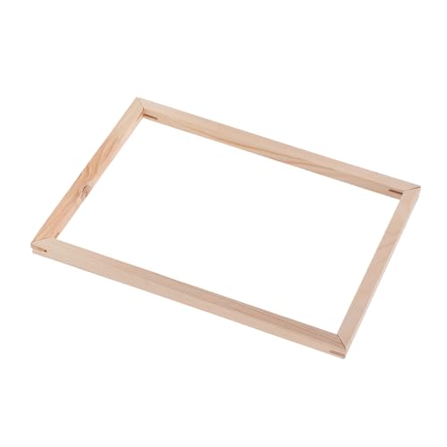SUPVOX Marco de Madera Maciza 40X50 CM para Pintura al Óleo Barras para Lienzo Tensado DIY Bastidor Soporte para Lienzo Accesorio para Decoración de Paredes y Arte