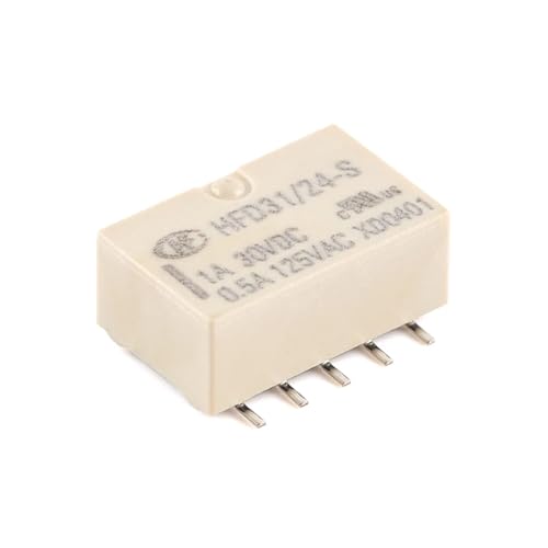 Relais HFD31-24-S anti-interférence 1A pour stabiliser les signaux de commande