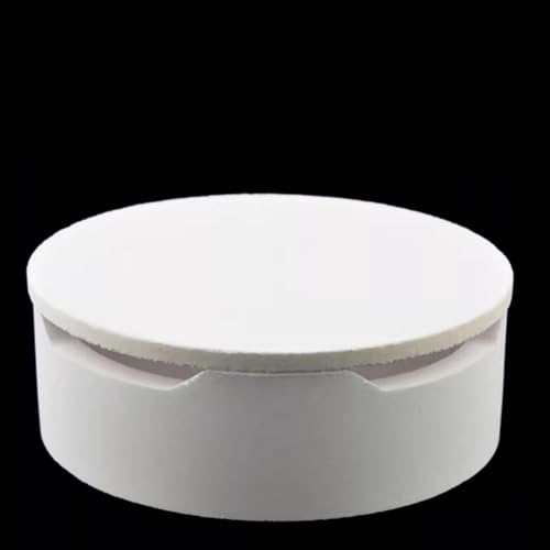 Plateau de frittage en zircone avec kit de couvercle de creuset rond 75x30mm