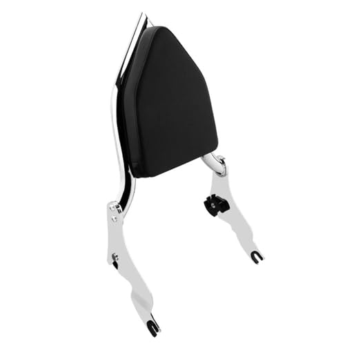 Dossier passager amovible 14" avec coussin ergonomique pour moto Touring et Road Glide