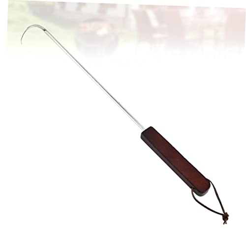 Yardwe 2 Pçs Grelha De Bife Cabides De Aço Inoxidável Pinças De Grelha De Aço Inoxidável Para Churra