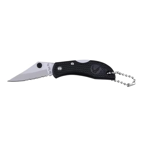 Keychain Knife - Surgical Stainless Steel Half-Serrated 1 7/8