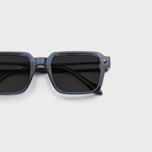 Image of SAM AND MARSHALL OCTOBER Sunglass I 400% UV Protection I Rectangular Sunglass I Cellulose Propionate I Unisex