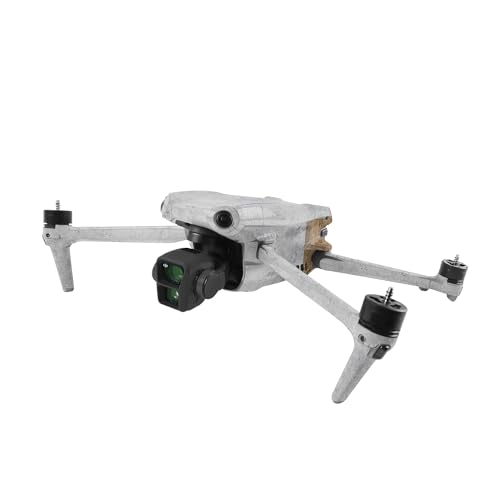 Image of MightySkins Glossy Glitter Skin Compatible with DJI Air 3 - Concrete Wood | Protective, Durable High-Gloss Glitter Finish | Easy to Apply