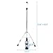 DUNBE Double Braced Hi Hat Cymbal Drum Stand Hi-Hat Mount w/Pedal, FSADF43
