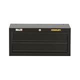 26' 2-DRAWER MIDDLE CHEST - BLACK