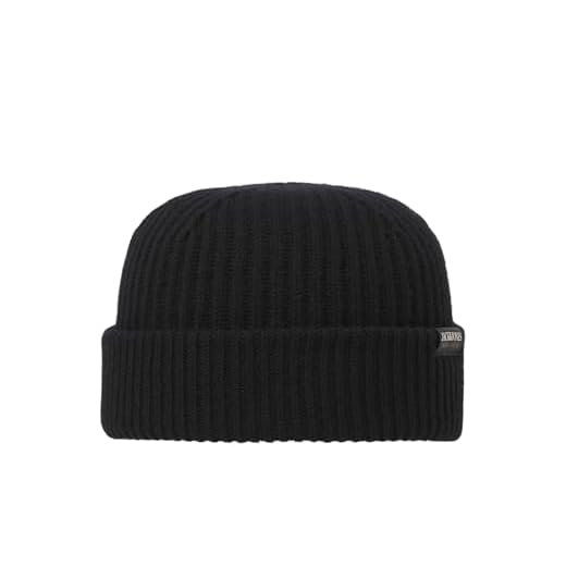 JACK & JONES Jacprem Noos Bonnet en Laine pour Homme, Noir, Taille Unique