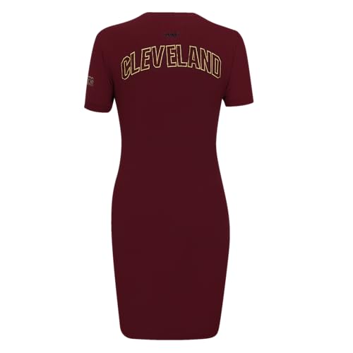Image of Pro Standard Womens NBA Classic Chenille Cotton Single Jersey Body Con Dress