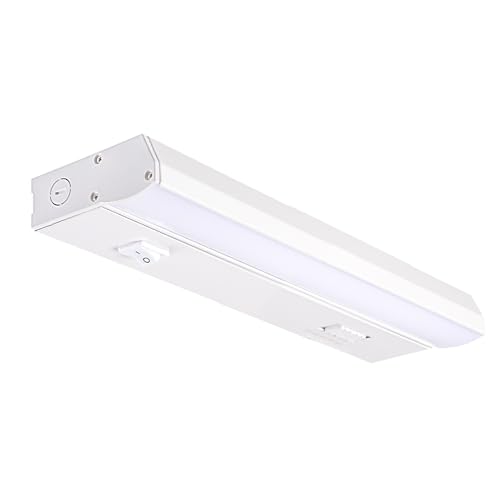 PARMIDA LED Under Cabinet Lighting, Hardwired Installation, 10 Inch, 6.5W,