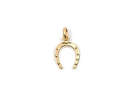 Pendentif fer a cheval en or 750/000, le talisman qui protège votre peau