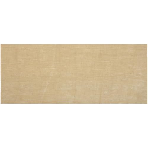 Sosoport Tela de Lino Beige Tamaño 1m X 2m para Manualidades y Decoración, Fácil de Lavar Adecuado para Exhibición en Restaurantes y Eventos