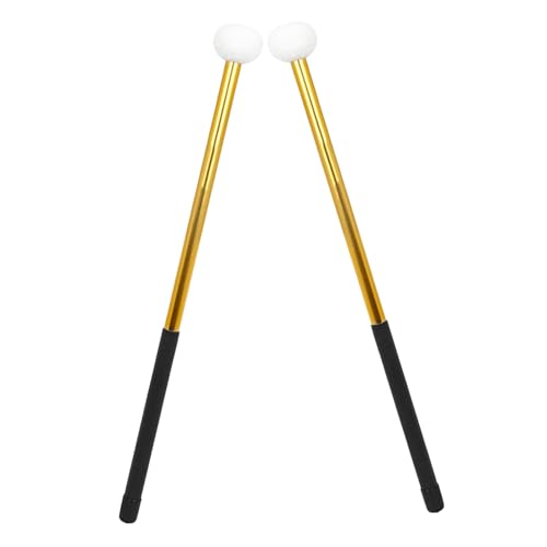 Baquetas profesionales para batería con punta de fieltro miniatura 1