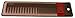 Ace Bi-function Comb * Coarse Teeth & Regular Teeth * Black