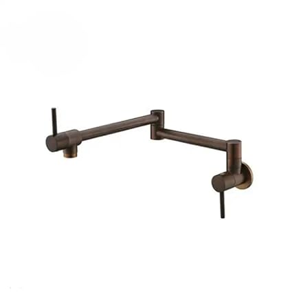 Brass Single Cold Water Folding Vegetable Basin Faucet Kitchen Extension 360 Degree Turn Folding Washing Faucet