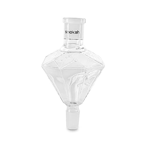 Smokah Shisha Diamant Molassefänger Glas 18/8er Schliff Diamond Clear – Bild 3