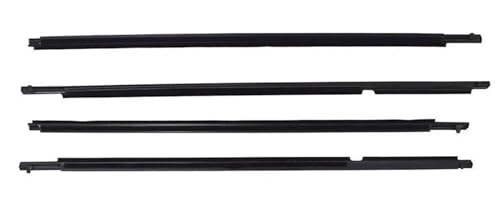 Joint d'étanchéité de vitre Toyota Highlander 2008-2010 lèche-vitre noir pour portières