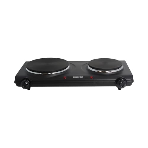 Comparison: Best Double Hot Plate 9 IMUSA Double Electric Hot Plate, Black