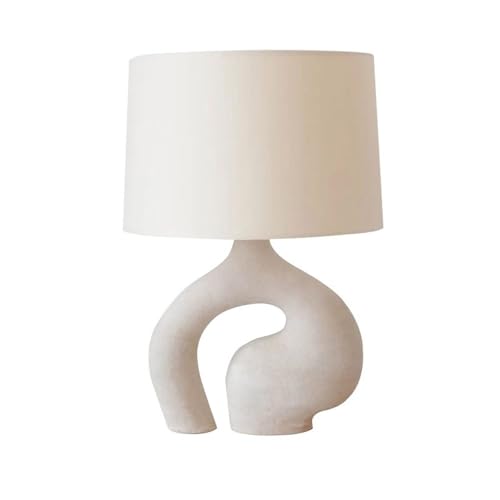 Lampes de chevet décoratives avec structure stable en métal brossé