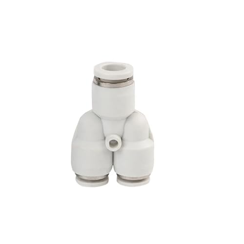Raccord de tuyau pneumatique blanc PY 6mm haute durabilité pour compresseur