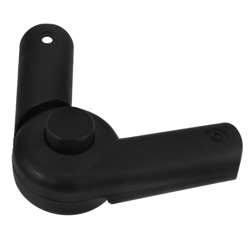 Beavorty Junta de Varilla de Empuje para Carrito Plegable Articulación de Ángulo Ajustable en Negro, Accesorio para Carritos de Compras y Carga