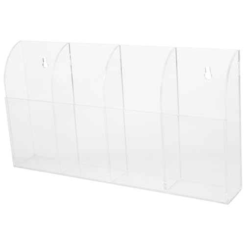 SHINEOFI Estante de Acrílico para Pared para Bolígrafos Caja de Almacenamiento para Escritorio Organizador de Maquillaje Soporte para Control Remoto Ahorro de Espacio Y Duradero SHINEOFI Estante de Acrílico para Pared para Bolígrafos Caja de Almacenamiento para Escritorio Organizador de Maquillaje Soporte para Control Remoto Ahorro de Espacio Y Duradero