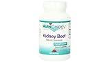 Nutricology Kidney Beef Supplement - Natural Glandular, Freeze-Dried, Bovine, Lyophilized, Beef Organ, 500mg Vegetarian Capsules - 100 Count