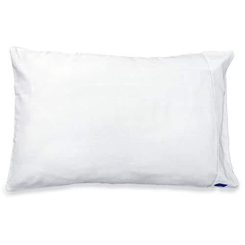 DryZzz White Towel Pillowcase 2-in-1 Microfiber Cooling
