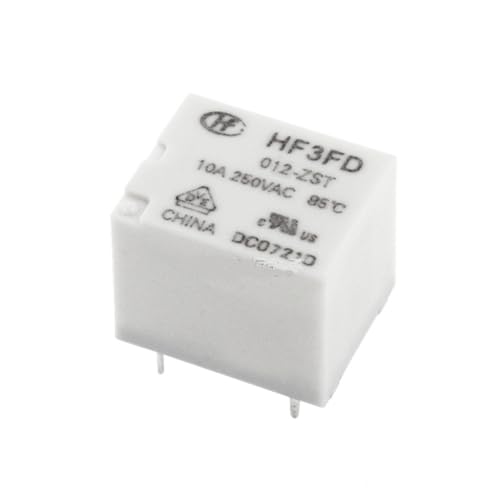 Relé electromecánico HF3FD-012-ZST DC12V para conmutación de circuitos