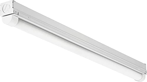 Lithonia Lighting 1 Light LED Strip Light 2 Foot LED Ceiling Lighting Fixture 1250 Lumens 4000K 80CRI 11W Kitchen and Garage Use (MNSL L23 1LL MVOLT 40K 80CRI M6)