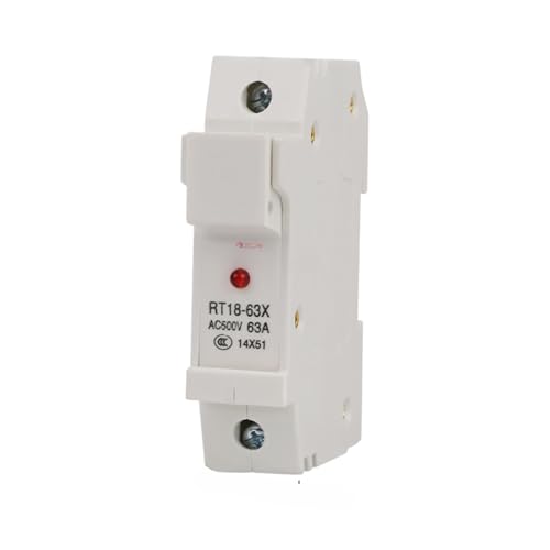 Porte-fusible RT18-63X 1P 14x51 63A monophasé à voyant lumineux