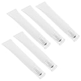HAPINARY 5 Pièces Tube Rechargeable Flacon Souple avec Rouleau Anti-fuite Contenant Porta...