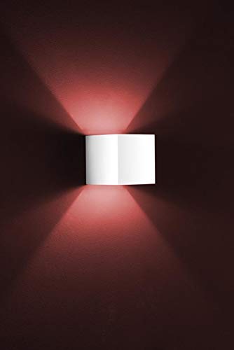 Preisvergleich Produktbild Helestra Wandleuchte 1-flammig Siri Farbe: Weiß matt