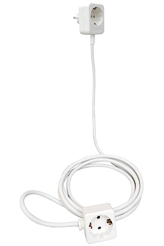 Cable alargador de 3 metros blanco de la marca Schellenberg modelo 20026 2