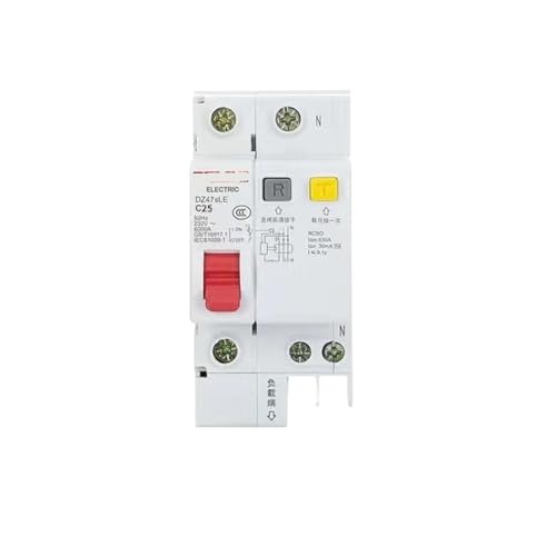 Disjoncteur de protection contre les fuites DZ47SLE 1P+N 20A 63A