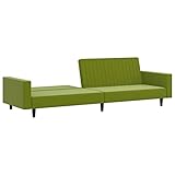 sofa verde esmeralda SISTEMA DE APERTURA MULTI-POSICIÓN: Puede empujar los dos cojines del respaldo separados parcialmente o hacia abajo, para crear un lugar ideal para una siesta o una cama doble. Además, como sofá, puede elegir entre diferentes ajustes de reclinación para el respaldo.