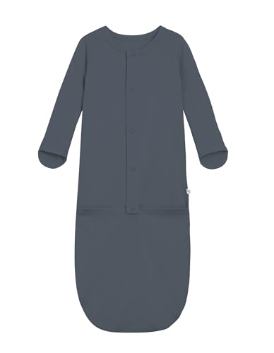 Baby Nightgowns Sleeper Gown Newborn Long Sleeve Pajama Gowns Unisex Viscose from Bamboo Infant Sleepwear