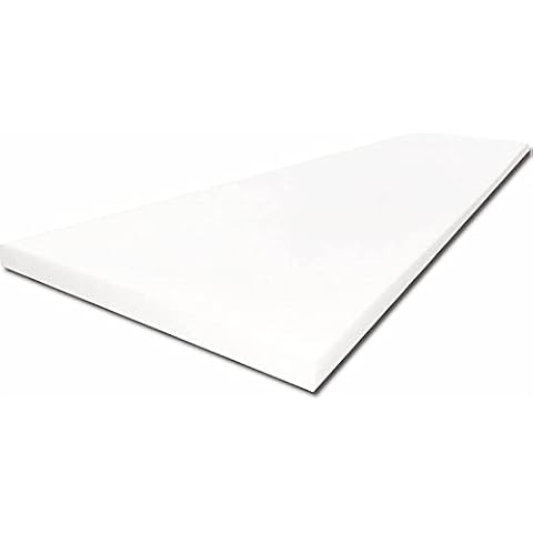 IZO All Supply Custom Cut Foam to Size- Customize Upholstery Replacement Cushion for Mattress, Pillows, Couch, Sofa, Chairs & DIY Projects - 100% Polyurethane, Made in USA Cover