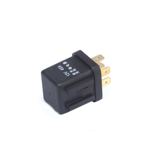 Relé automotriz 12V 40A 5pin universal con luz variable para sistema eléctrico 4