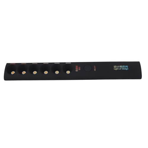 Stick de Lámpara de Temperatura de Color Portátil, 2700k ~ 6000K 6 Modos Varita de Luz Portátil con Pruebas Precisas para Iluminación Diaria y Luz de Relleno de Fotografía